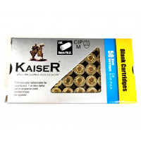 Патрон светозвукового действия Kaiser 9 мм P.A.K. Blank 50 штук Патрон светозвукового действия Kaiser 9 мм P.A.K. Blank 50 штук